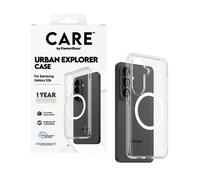 CARE by PanzerGlass Coque Urban Combat Samsung Galaxy S26 Blanc