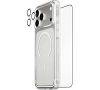 CARE by PanzerGlass - Ensemble de protection de la vie privée 3-en-1 - coque de protection pour téléphone portable - compatibilité avec MagSafe - polycarbonate, polyuréthanne thermoplastique (TPU) - p