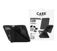CARE by PanzerGlass - Étui à rabat pour tablette - polyuréthanne thermoplastique (TPU), polycarbonate, synthétique - noir - pour Apple 11-inch iPad Pro (M4)