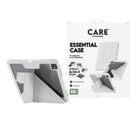 CARE by PanzerGlass - Étui à rabat pour tablette - polyuréthanne thermoplastique (TPU), polycarbonate, synthétique - gris - pour Apple 13-inch iPad Air; 13-inch iPad Pro