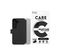 CARE by PanzerGlass - Etui à rabat pour téléphone portable - avec béquille - 100 % de polycarbonate recyclé, 35 % de polyuréthane (PU) recyclé, cuir