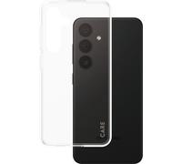 CARE by PanzerGlass Fashionable Coque transparente pour Samsung Galaxy S24 Coque arrière en TPU flexible - Transparent