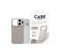 CARE by PanzerGlass Flow - Coque de protection pour téléphone portable - bouton haptique - compatibilité avec MagSafe - polycarbonate, silicone -