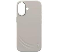 CARE by PanzerGlass Flow - Coque de protection pour téléphone portable - compatibilité avec MagSafe - silicone - vanille - pour Apple iPhone 17