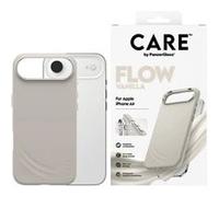 CARE by PanzerGlass Flow - Coque de protection pour téléphone portable - compatibilité avec MagSafe - silicone - vanille - pour Apple iPhone Air
