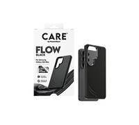 CARE by PanzerGlass Flow - Coque de protection pour téléphone portable - Qi - silicone, polycarbonate (PC) - noir - pour Samsung Galaxy S26 Ultra