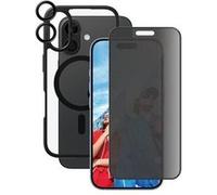 CARE by PanzerGlass - Pack de protection 3 en 1 - boîtier de protection coque de protection pour téléphone portable - robuste - vaisseau amiral - compatibilité avec MagSafe - polyuréthanne thermoplast