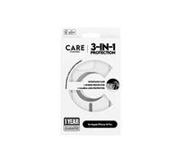 CARE by PanzerGlass - Pack de protection 3 en 1 - coque de protection pour téléphone portable - compatibilité avec MagSafe - plastique recyclé - pour