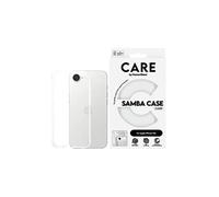 CARE by PanzerGlass Samba - Coque de protection pour téléphone portable - polyuréthanne thermoplastique (TPU) - clair - pour Apple iPhone 16e
