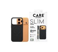 CARE by PanzerGlass SL1M - Coque de protection pour téléphone portable - compatibilité avec MagSafe - polycarbonate (PC) - noir - pour Apple iPhone