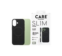 CARE by PanzerGlass SL1M - Coque de protection pour téléphone portable - compatibilité avec MagSafe - polycarbonate (PC) - noir - pour Apple iPhone