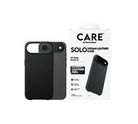 CARE by PanzerGlass Solo - Coque de protection pour téléphone portable - compatibilité avec MagSafe - polyuréthane, polycarbonate - noir - pour Apple