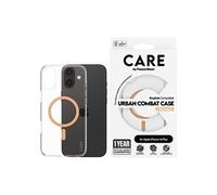 CARE by PanzerGlass Urban Combat - Coque de protection pour téléphone portable - compatibilité avec MagSafe - revêtement oléophobe, polyuréthanne