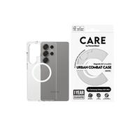 CARE by PanzerGlass Urban Combat - Coque de protection pour téléphone portable - polycarbonate, polyuréthanne thermoplastique (TPU) - transparent,