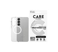 CARE by PanzerGlass Urban Combat - Coque de protection pour téléphone portable - polycarbonate, polyuréthanne thermoplastique (TPU) - transparent,