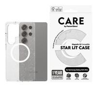 CARE by PanzerGlass Urban Combat - Coque de protection pour téléphone portable - polyuréthanne thermoplastique (TPU), polycarbonate - blanc, étoile illuminée - pour Samsung Galaxy S25 Ultra G