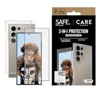 CARE by PanzerGlass X-Ray - Coque de protection pour téléphone portable - 2 en 1 - polyuréthane thermoplastique (TPU) 100 % recyclé, polyéthylène téréphtalate (PET) - transparent - avec Protecteur d'é