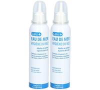CARE+ Eau de mer Hygiène du nez isotonique Gouttes Nasales 2x125 ml