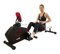 Care Fitness - Rameur d'Appartement- Mag Clipper -- Pliable - 8 Niveaux de Résistance - Résistance magnétique - Masse d'Inertie 8kg - Ecran LCD (Noir sans Porte Tablette)…
