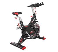 CARE FITNESS - Vélo de Biking Magnétique - Speeder - Masse d'Inertie 24 KG - Réglage Précis de la Résistance - Cale-Pieds Garantissant un Mouvement Fluide & Sécurité