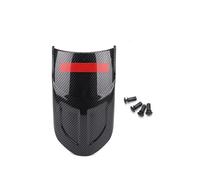 Caré Nage Boue pour Kawasaki pour Versys 1100 pour Versys1100 2024 Extension Protection Contre Éclaboussures Garde-Boue Moto Plastique ABS Fiber Carbone(B-1 Carbon Fiber)