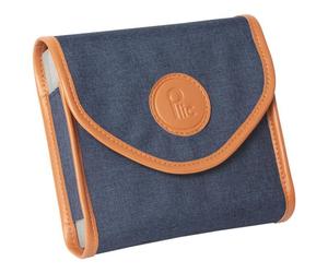 Care-Placentor Végétal Pilulier Hebdomadaire Jumbo Tissu Bleu (Couleur : Bleu)