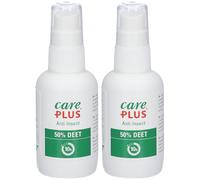 Care Plus® Anti-Insect Spray 50% DEET 2x60 ml