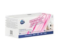 CARE+PROTECT Balles de Séchage en Laine - Réduit de Moitié le Temps de Séchage - Economie d'énergie - Durée 1000 cycles - Convient à tous les sèche-linge - lot de 2 balles + 10ml de parfum concentré