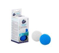 CARE+PROTECT Boules de Séchage Universelles - Assouplissent les Tissus - Facilitent le Repassage - Soulèvent et Séparent le Linge - Assurent un Séchage Uniforme - Lot de 2 Balles
