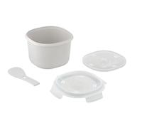 CARE+PROTECT Cuiseur à Riz au Micro-Ondes - Idéal pour Cuire à la Vapeur - Servir et Conserver les Céréales - le Couscous - les Légumes et les Légumineuses - Sans BPA, 2,7 L, 20,5 x 20,5 x 14,5 cm