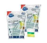 CARE+PROTECT Détartrant et Dégraissant en Capsules Triple Action pour Lave-Linge - Lave-Vaisselle - s'Utilise Pendant le Cycle Normal - Nettoyant Permettant des Economies d'Energie - 12 Capsules