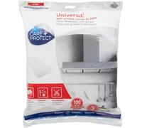 CARE+PROTECT Filtre pour Hotte - Universel - À Découper sur Mesure - Anti-Graisse - Anti-Odeur - Auto-Extinguible - Dimensions 47x97 cm - Absorption 100 g/m²
