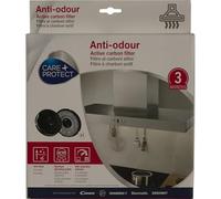 CARE + PROTECT Filtres à Charbon Actif Anti-Odeur Compatibles (230x35mm, 330gr, Type 030)