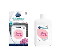CARE + PROTECT Mousse Rose, Essence 100% Pure, Parfum de Lessive pour Machine à Laver, Essence Concentrée pour le Linge et les Vêtements, Longue Durée, jusqu'à 5 semaines, 80 cycles, 400 ml