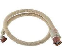 CARE+PROTECT Tuyau d'arrivée d'eau avec valve de sécurité Aquastop 1,5 m - jusqu'à 93 °C - Prévient les inondations potentielles de la maison en cas de rupture du tuyau d'arrivée d'eau