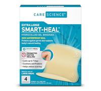Care Science Hydrocolloïde, grand, 5,8 x 7,6 cm, 4 CT | Joint 100 % étanche favorise une guérison plus rapide, réduit les cicatrices