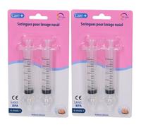 CARE + Seringues nasales bébédès 4 mois- 10 ml, lot de 2 Seringue(S) 2x2 pc(s)