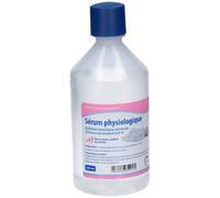 Care + Sérum physiologique, flacon avec capsule Safety+ 500ML