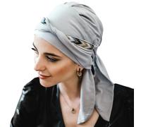 CAREBELL Foulard oncologique/Modèle Smooth/Design murano/Idéal pour les patients souffrant de perte de cheveux/Tissu en bambou/Confortable et Doux/Chimiothérapie et Alopécie