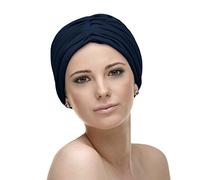 CAREBELL Headwear Turban oncologique Andrea Bambou en différentes nuances pour la perte de cheveux, Taille Unique
