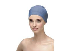 Carebell Natalia Bambou · Bonnet de sommeil oncologique et perte de cheveux, Bleu 06, Taille Unique