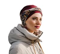 CAREBELL Turban oncologique pour chimiothérapie, protection de l'alopécie, doux, confortable et respirant. Idéal pour les patients souffrant de perte de cheveux. Fabriqué à la main en Espagne.