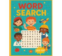 Career Word Search Puzzle Book: Kid Word Search’s with Easy to Read Print and Large Letters about Careers,Jobs, and Occupation's and More | 10.5x11, 30+ Pages | 15+ Puzzles…Gift for Children