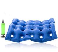 CareforYou® Coussin gonflable pour chaise roulante médicale, évite les escarres, idéal pour une position assise prolongée, avec pompe, approuvé FDA CE, 43 x 43 cm