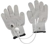 Careforyou DDS Gants de massage électriques conducteur en fibre d'argent pour masseur facial