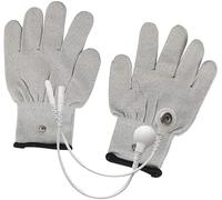 CareforYou Gants conducteurs électrodes EMS avec coussinets d'électrodes à pression Gants de massage
