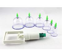 Careforyou Lot de 6 ventouses traditionnelles chinoises pour soins personnels - Aimants de massage - Thérapie par acupression - Kit d'aspiration saine - Équipement KN6