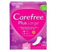 Carefree 5284249004 Protège-slips Carefree Plus Large sans parfum pour slip, 48 pcs.