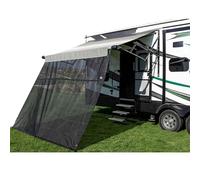 Carefree 701509 Black 15' x 9' Drop RV Awning EZ ZipBlocker by Carefree