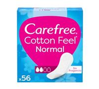 Carefree Carefree Cotton Protecteur Sans Parfum 56uts